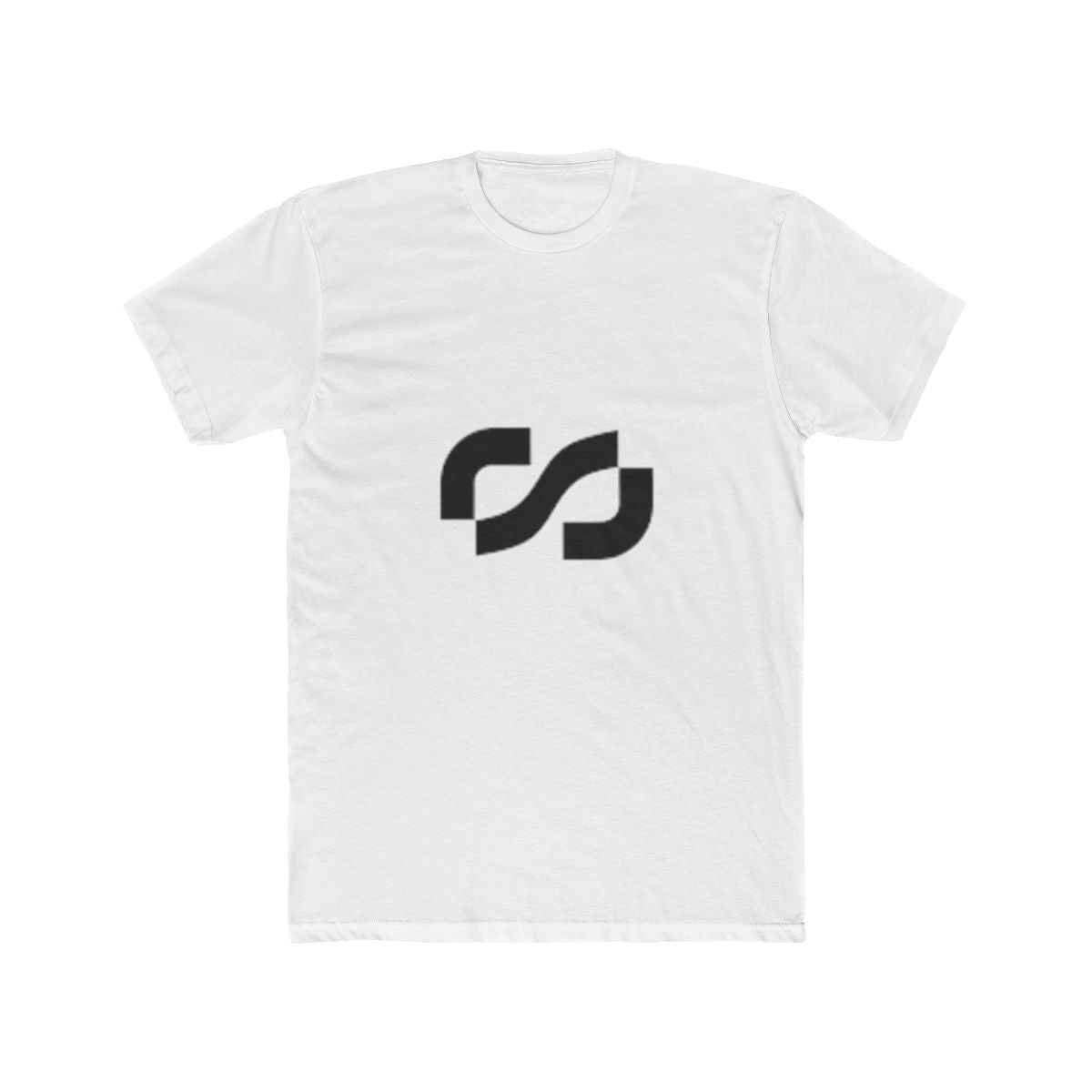 Minimalist Unisex Cotton Crew Tee - Modern Graphic Design