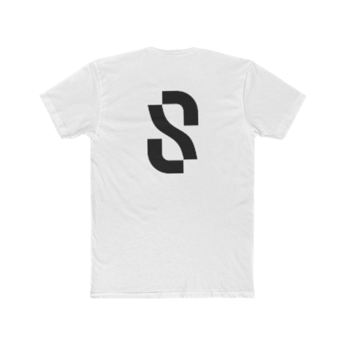 Minimalist Unisex Cotton Crew Tee - Modern Graphic Design